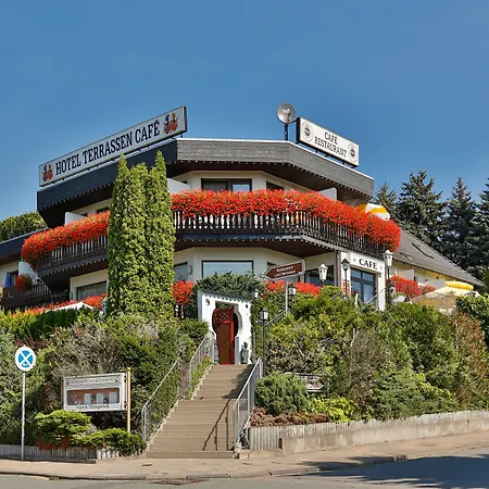 Szálloda Themen Terrassen Cafe Bad Münder am Deister
