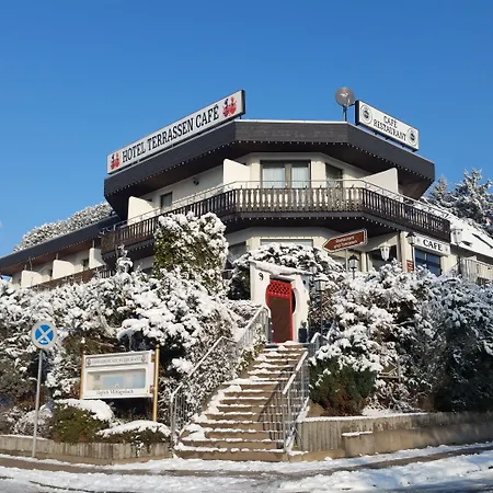 Themen Terrassen Cafe Szálloda Bad Münder am Deister