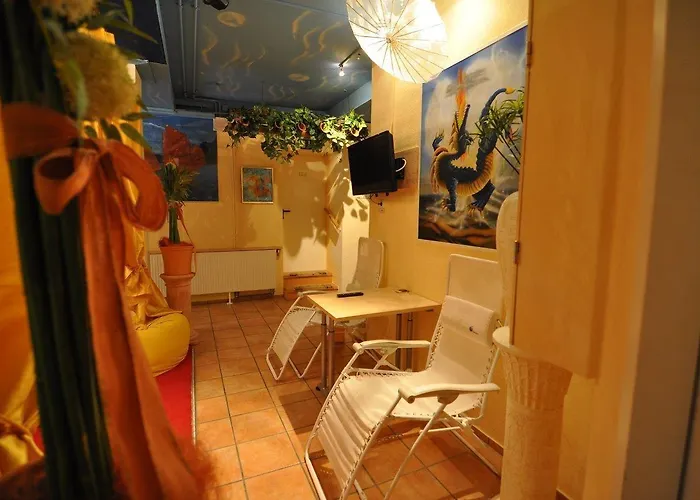 מלון Themen Terrassen Cafe באד מינדר אם דייסטר